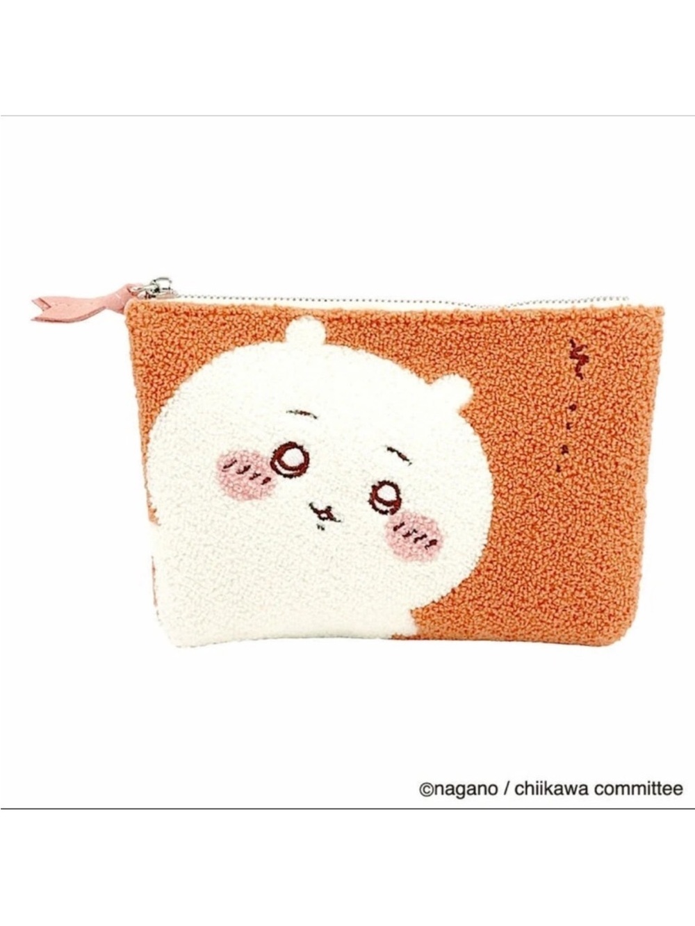 chiikawa Chikawa Sagara 3 Pocket Pouch Pink - Picture 1 of 12